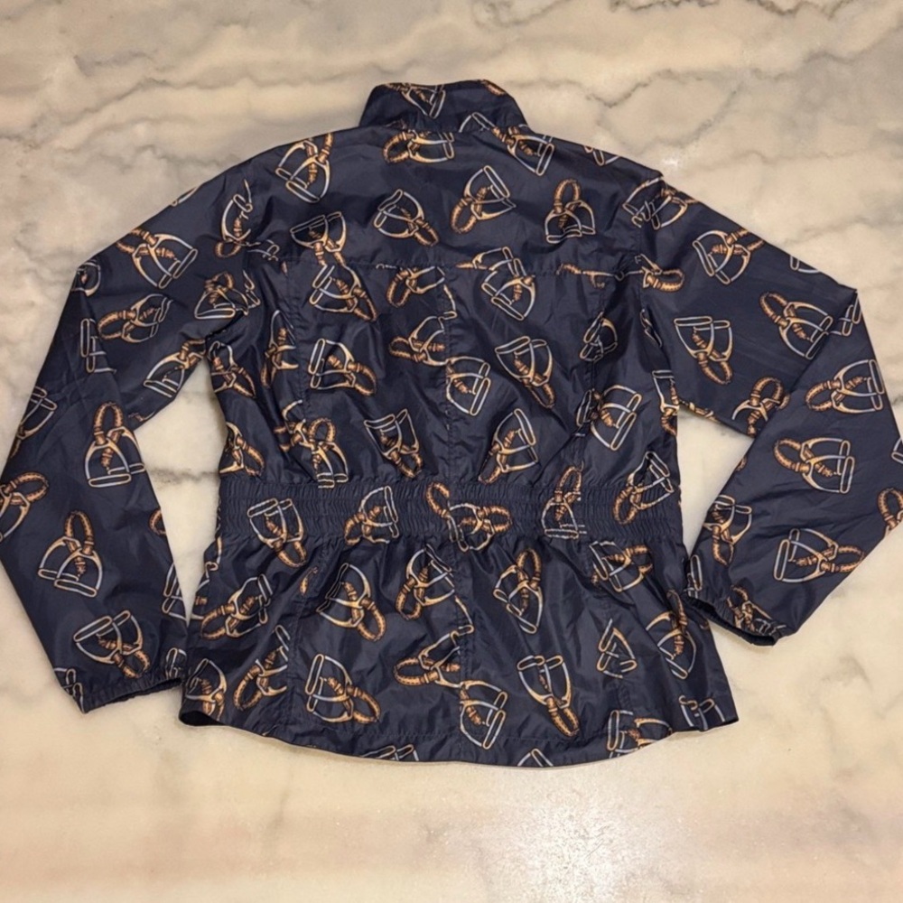 Ariat Navy Reversible Windbreaker Jacket - Large - Picture 7 of 15